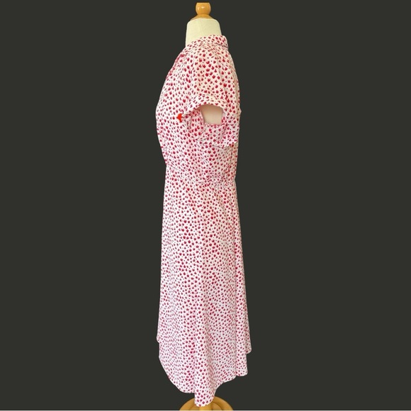 Vintage‎ 1980’s John Richard Red and white dress - Picture 5 of 10